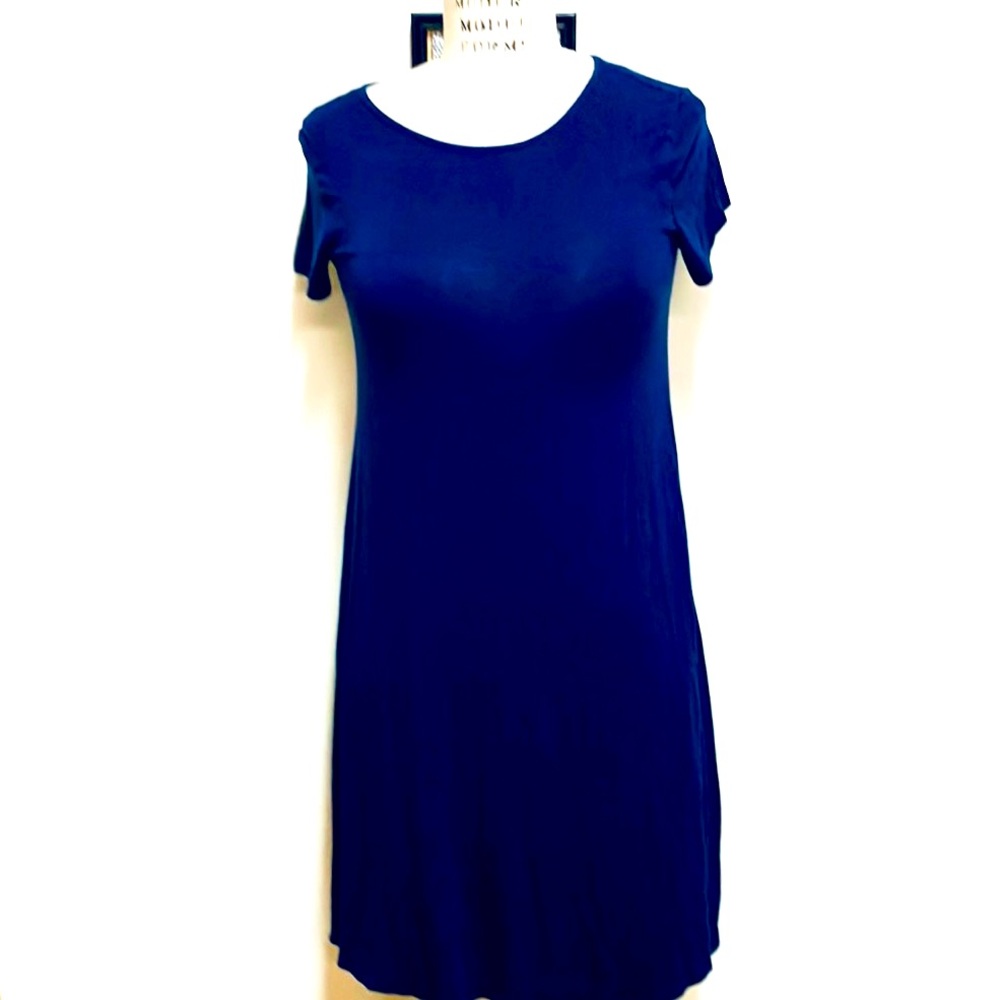 Old Navy XS Blue Cap Sleeve Dress